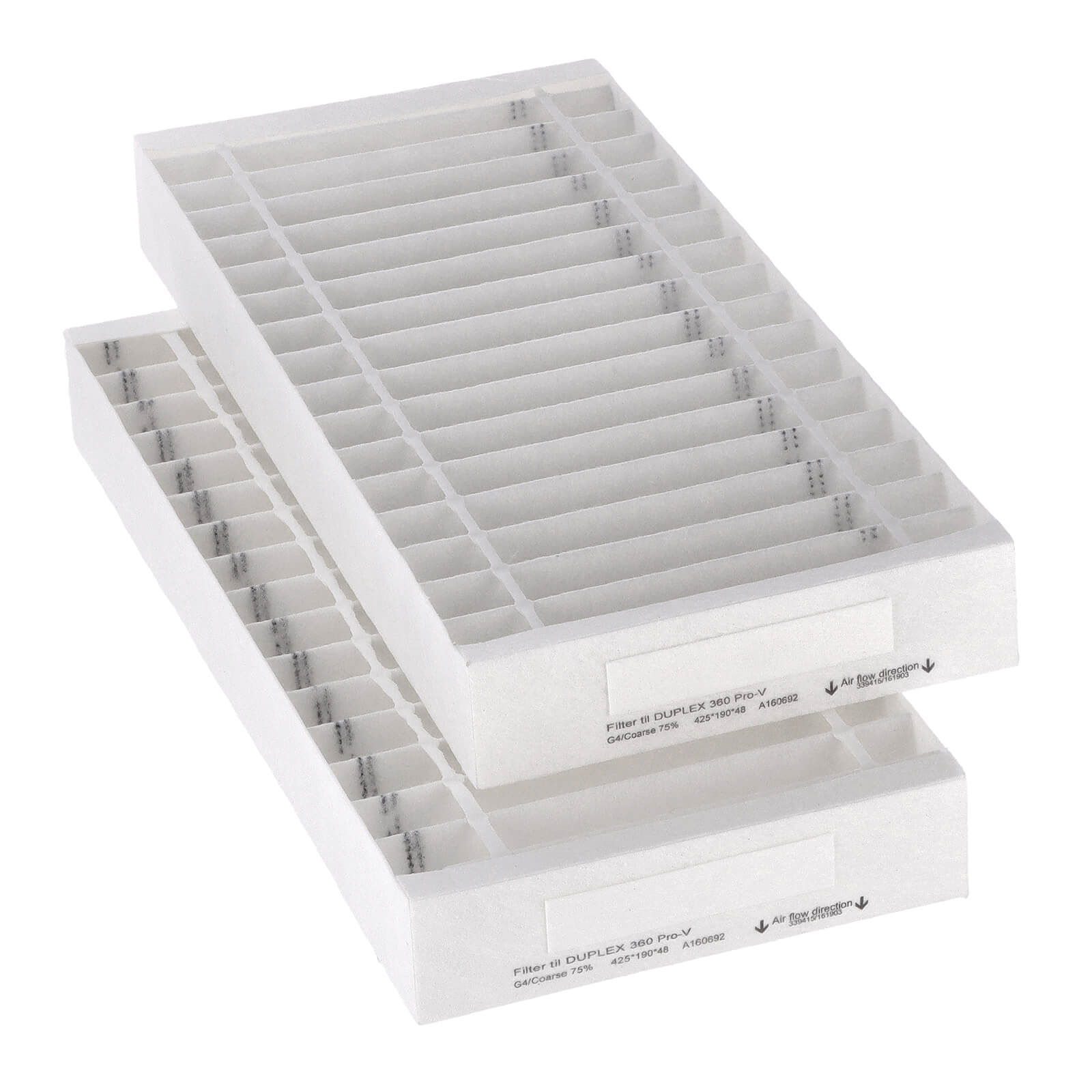 Atrea Duplex Pro-V 360 Filtersatz G4+G4 (Original) 425x190x48