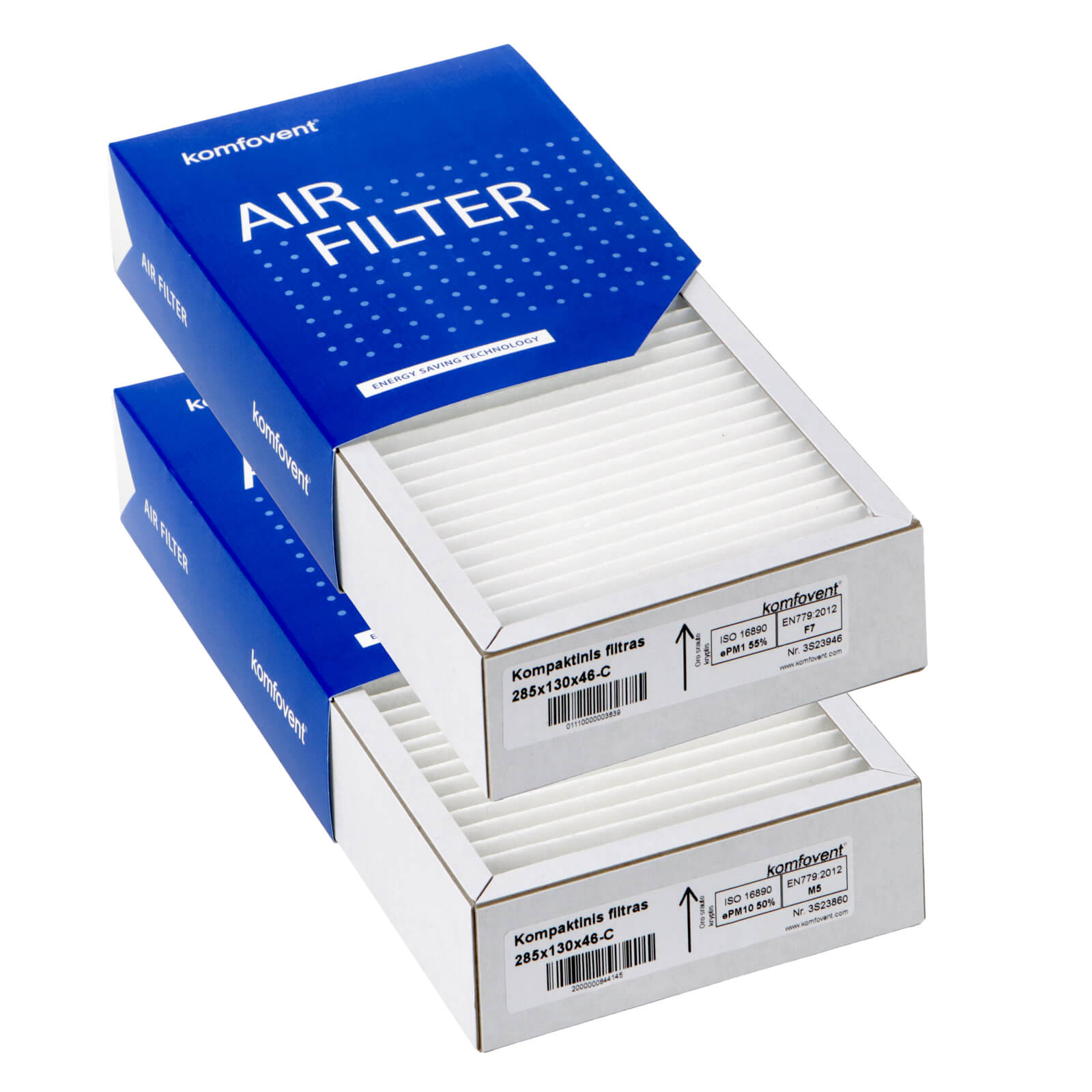 Komfovent Domekt R 190/200 V C4 Filtersatz M5+F7 (Hausmarke)