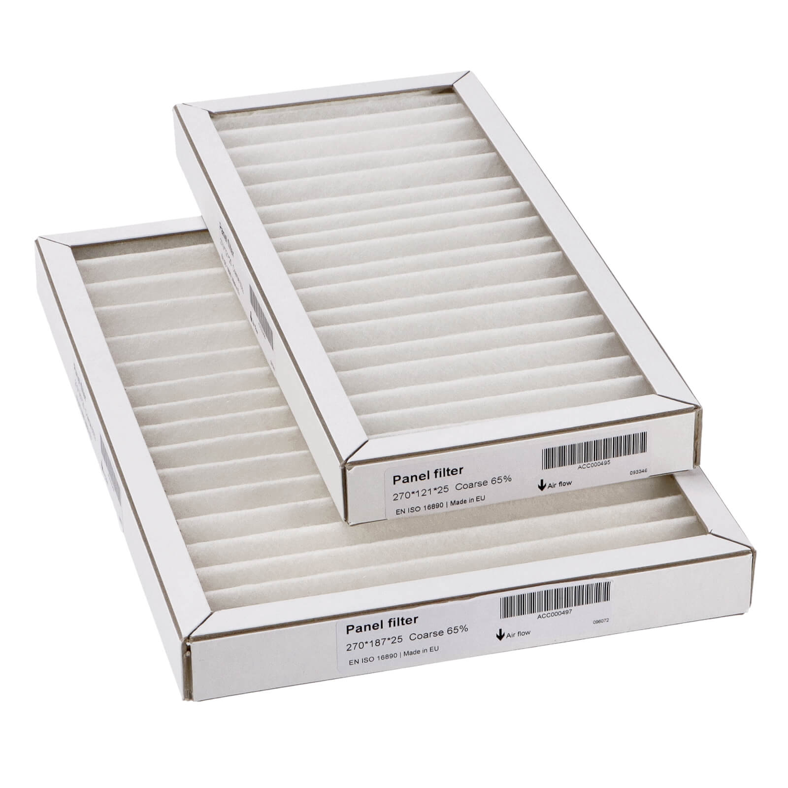 Salda Smarty 2X V Filtersatz G4+G4 (Original) 270x187x25+270x121x25