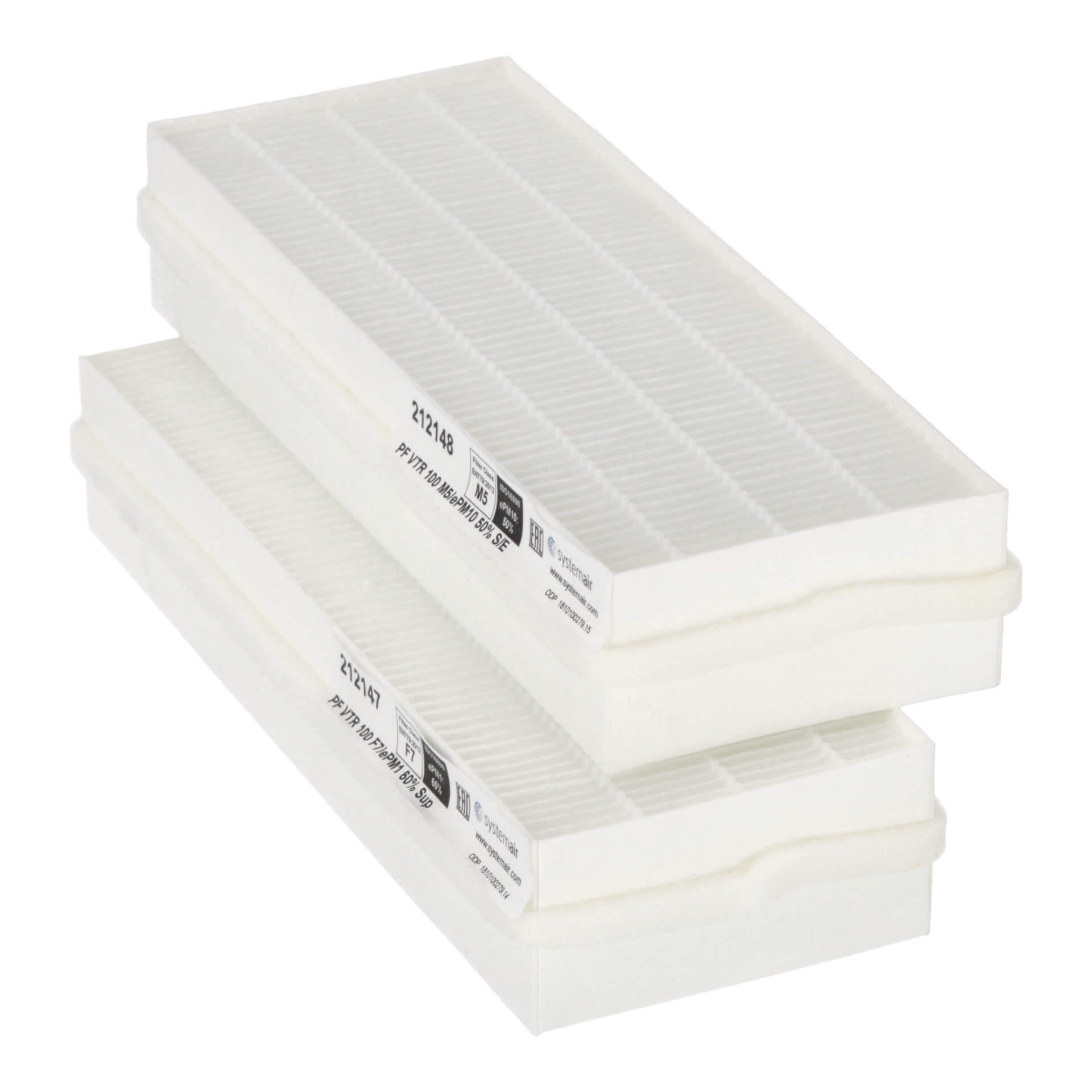 Systemair Save VTR 100 (PF) Filtersatz M5+F7 (Original) 100x65x50