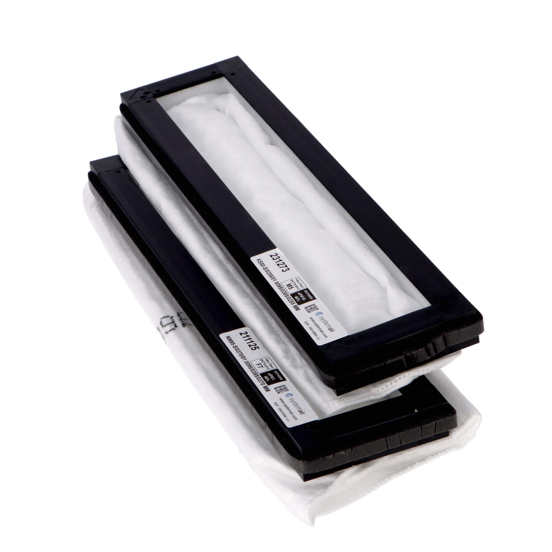 Systemair Save VTR 250 (BF) Filtersatz M5+F7 (Original) 385x95x255-1 + 385x95x370-1