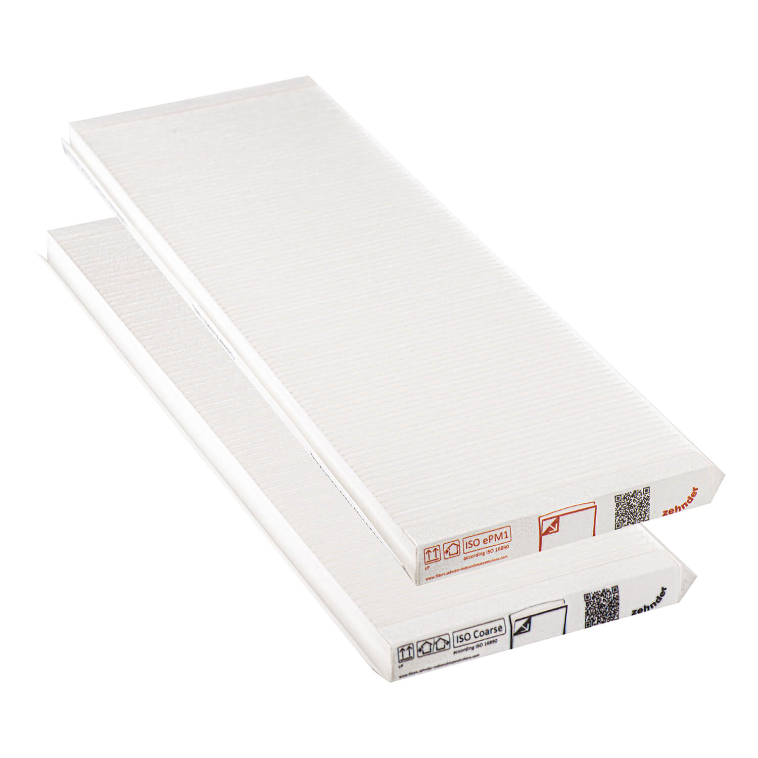 Zehnder ComfoAir Q350 - Q450 - Q600 - E350 Filtersatz G4+F7 (original) 500x160x23