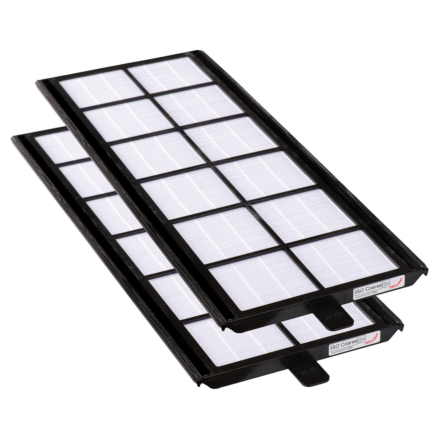 Zehnder ComfoAir Standard 300 - 375 Filtersatz G4+G4 (Original) 500x198x14