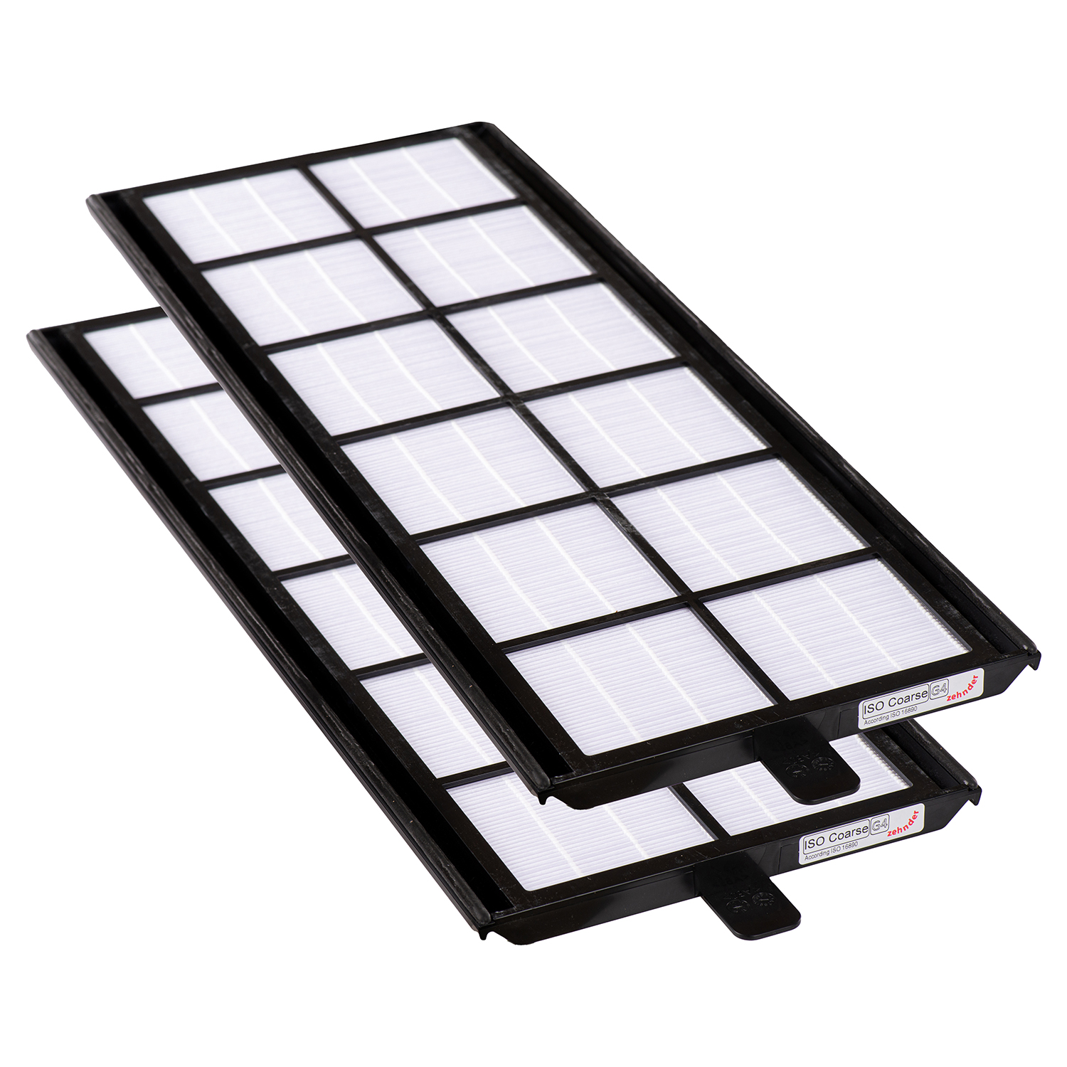 Zehnder ComfoAir 350 - 500 - 550 filter set G4+G4 (house brand) 500x198x14